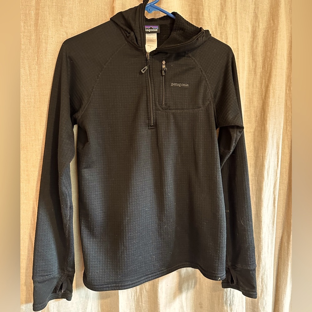 Patagonia womens R1 pullover fleece hoody size small